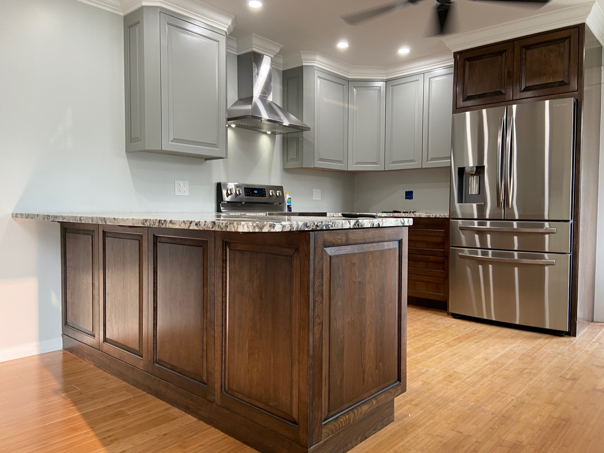 Two-Tone Kitchen project in Iowa